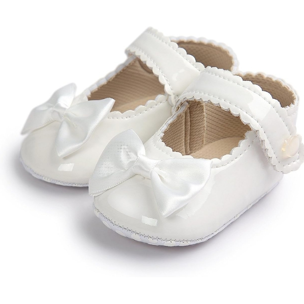 Baby christening shoes